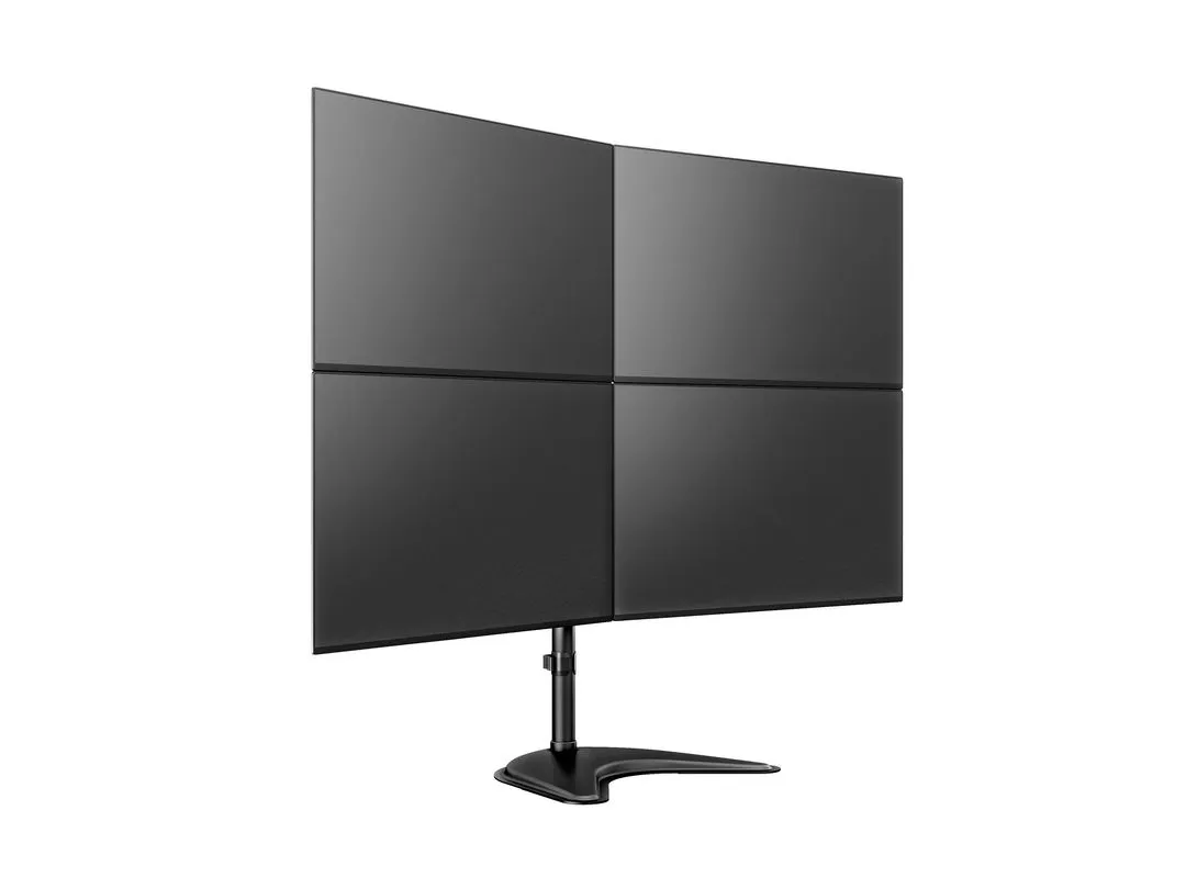 Multibrackets M Deskstand Basic Quad, -monitor arm, black, 15&quot;-27&quot;, 10kg