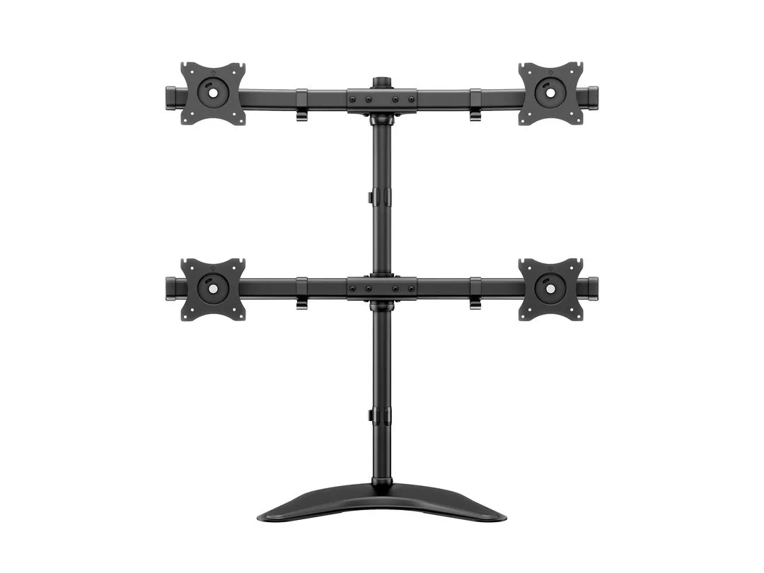 Multibrackets M Deskstand Basic Quad, -monitor arm, black, 15&quot;-27&quot;, 10kg