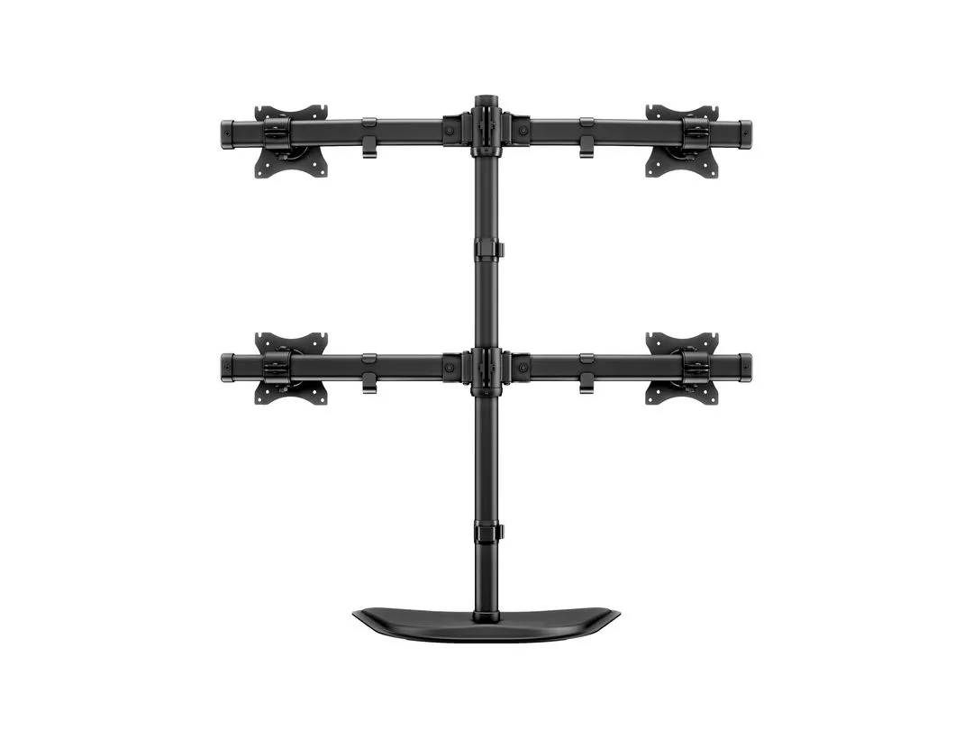 Multibrackets M Deskstand Basic Quad, -monitor arm, black, 15&quot;-27&quot;, 10kg