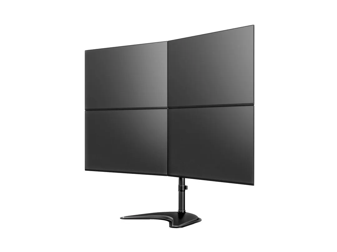 Multibrackets M Deskstand Basic Quad, -monitor arm, black, 15&quot;-27&quot;, 10kg