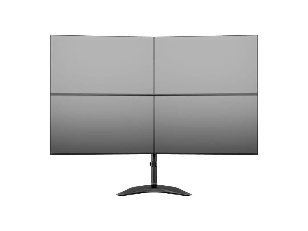 Multibrackets M Deskstand Basic Quad, -monitor arm, black, 15&quot;-27&quot;, 10kg
