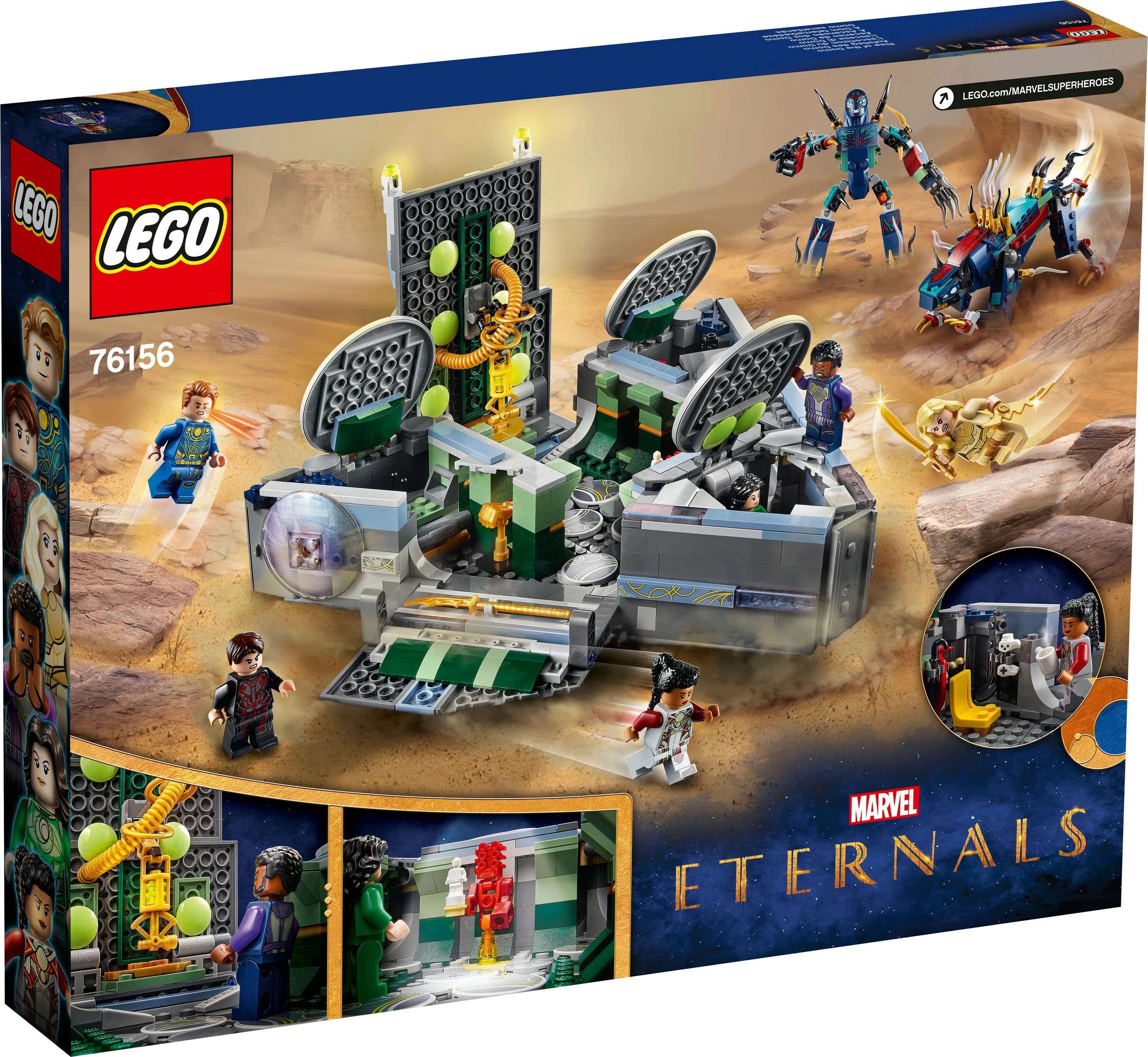 Lego Marvel Rise of the Domo 76156