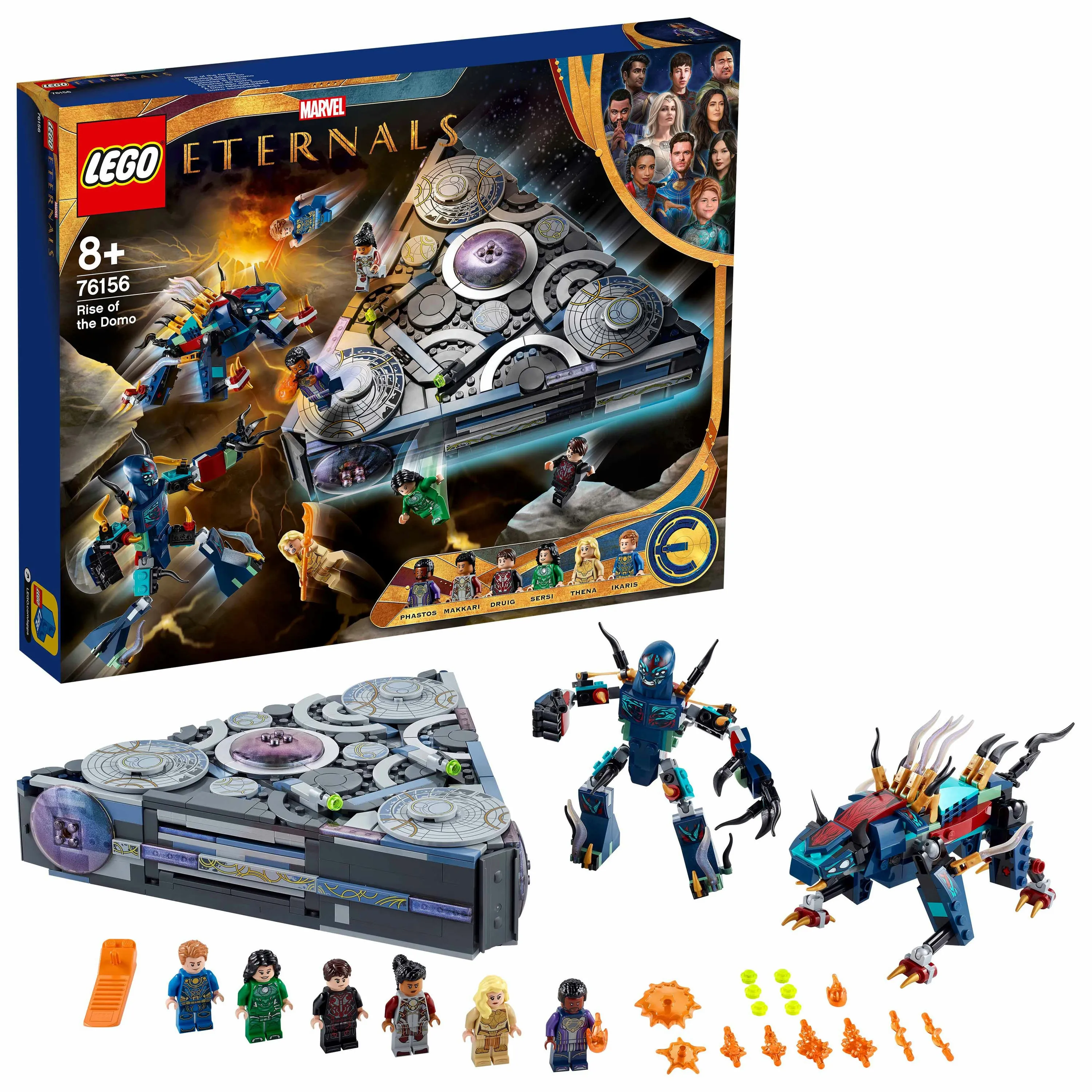 Lego Marvel Rise of the Domo 76156