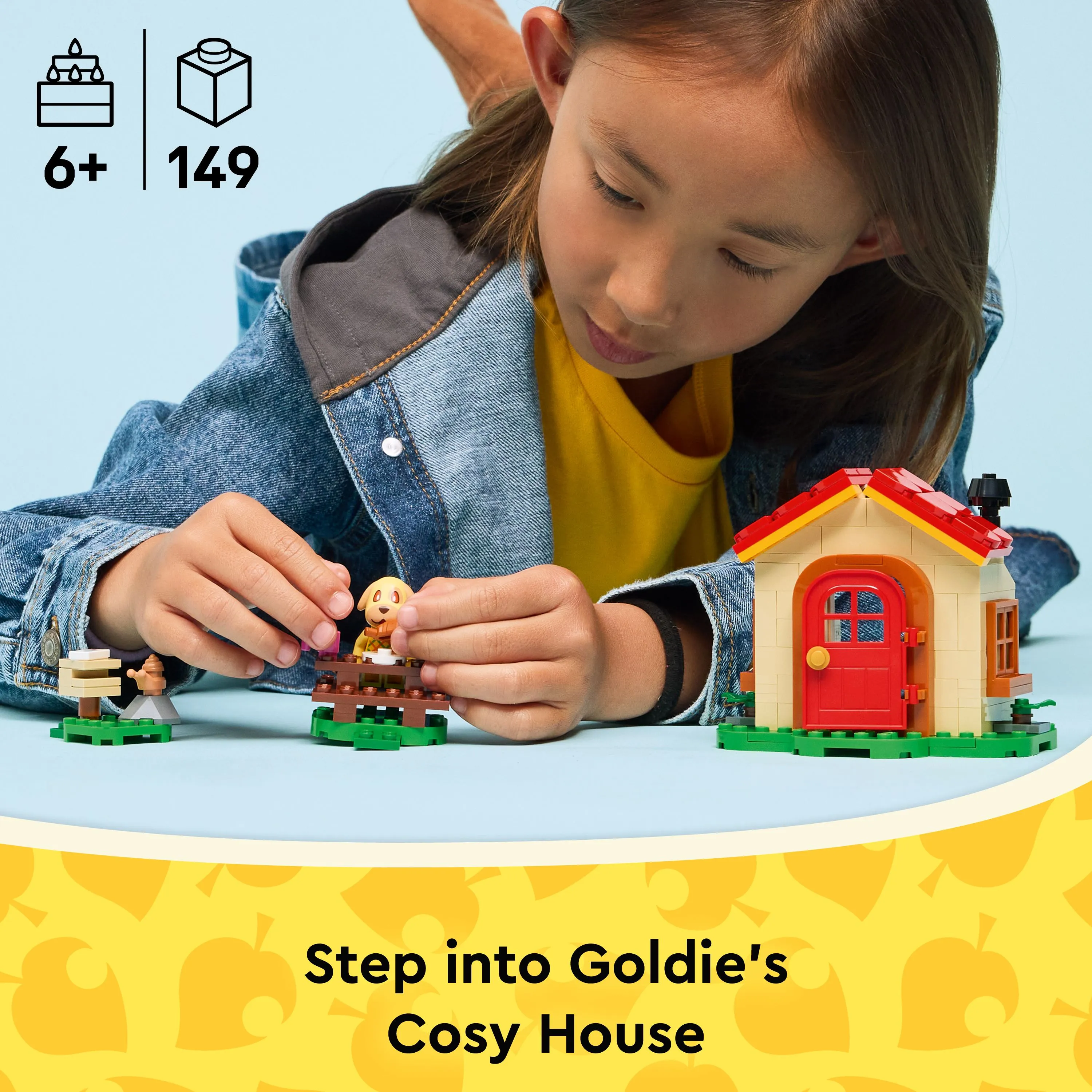 LEGO Animal Crossing Goldie&rsquo;s Cozy House 77058