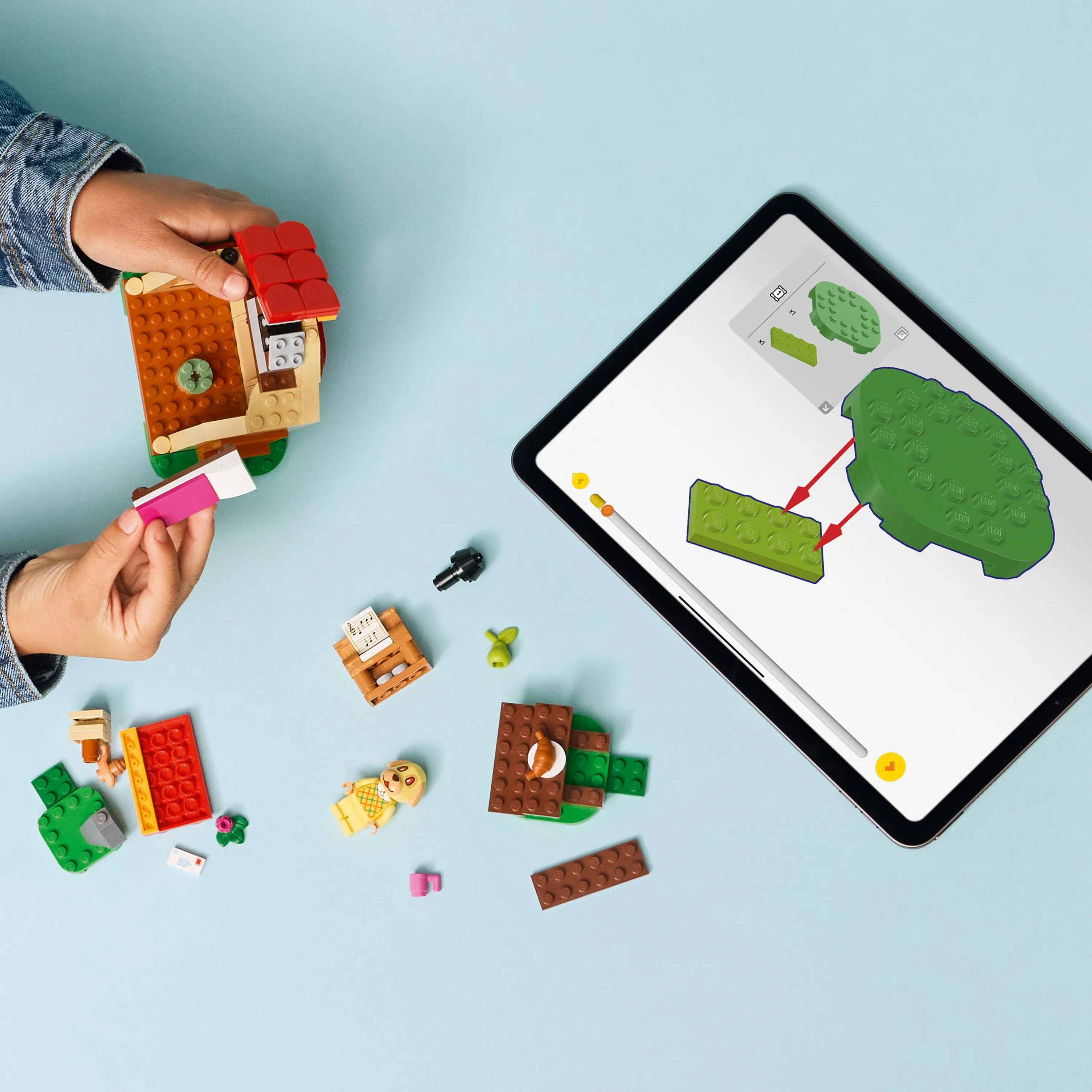 LEGO Animal Crossing Goldie&rsquo;s Cozy House 77058