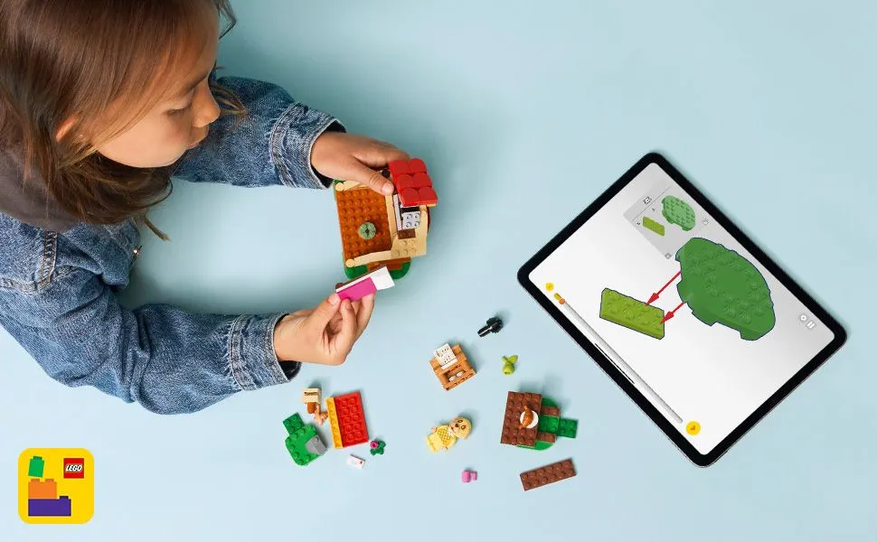 LEGO Animal Crossing Goldie&rsquo;s Cozy House 77058