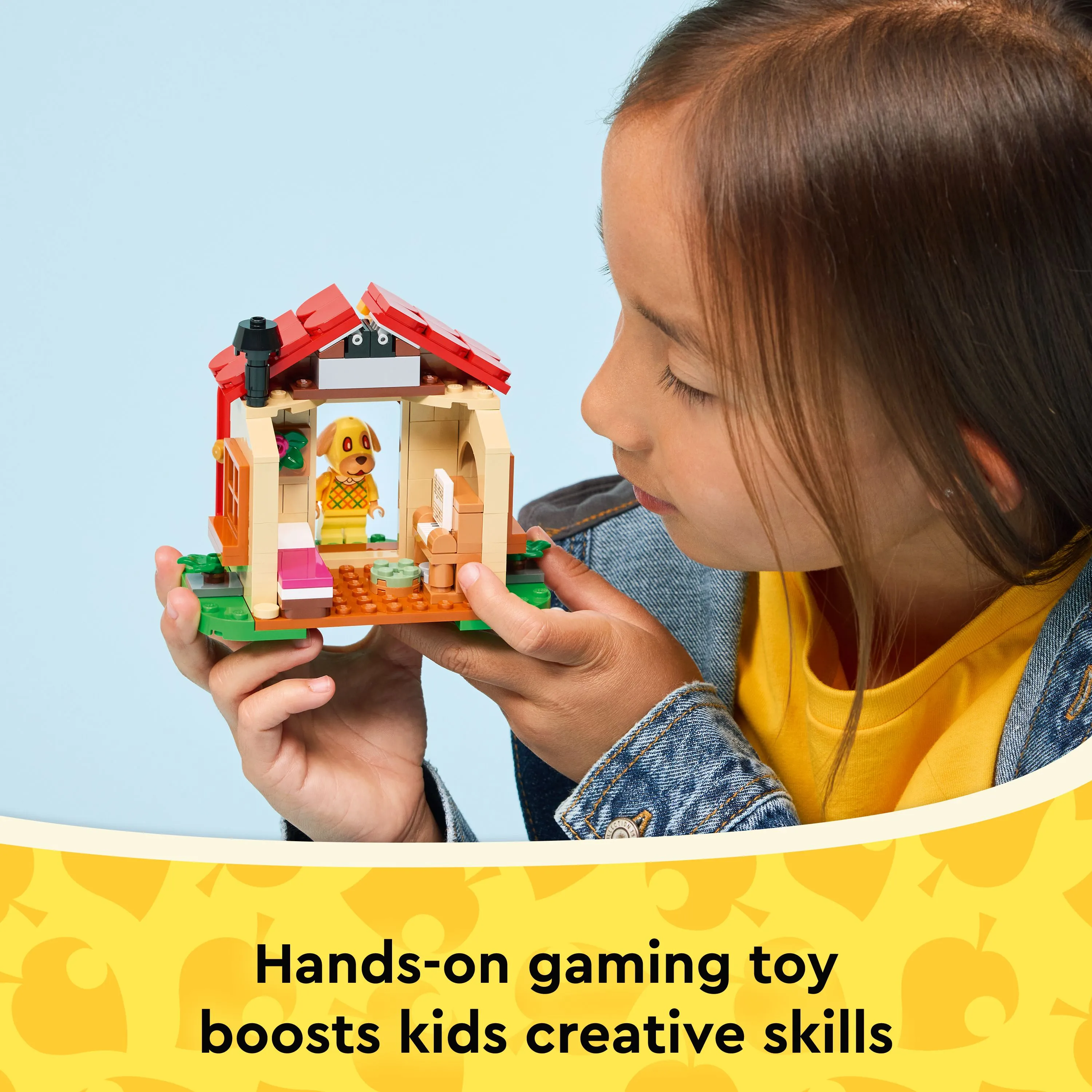 LEGO Animal Crossing Goldie&rsquo;s Cozy House 77058