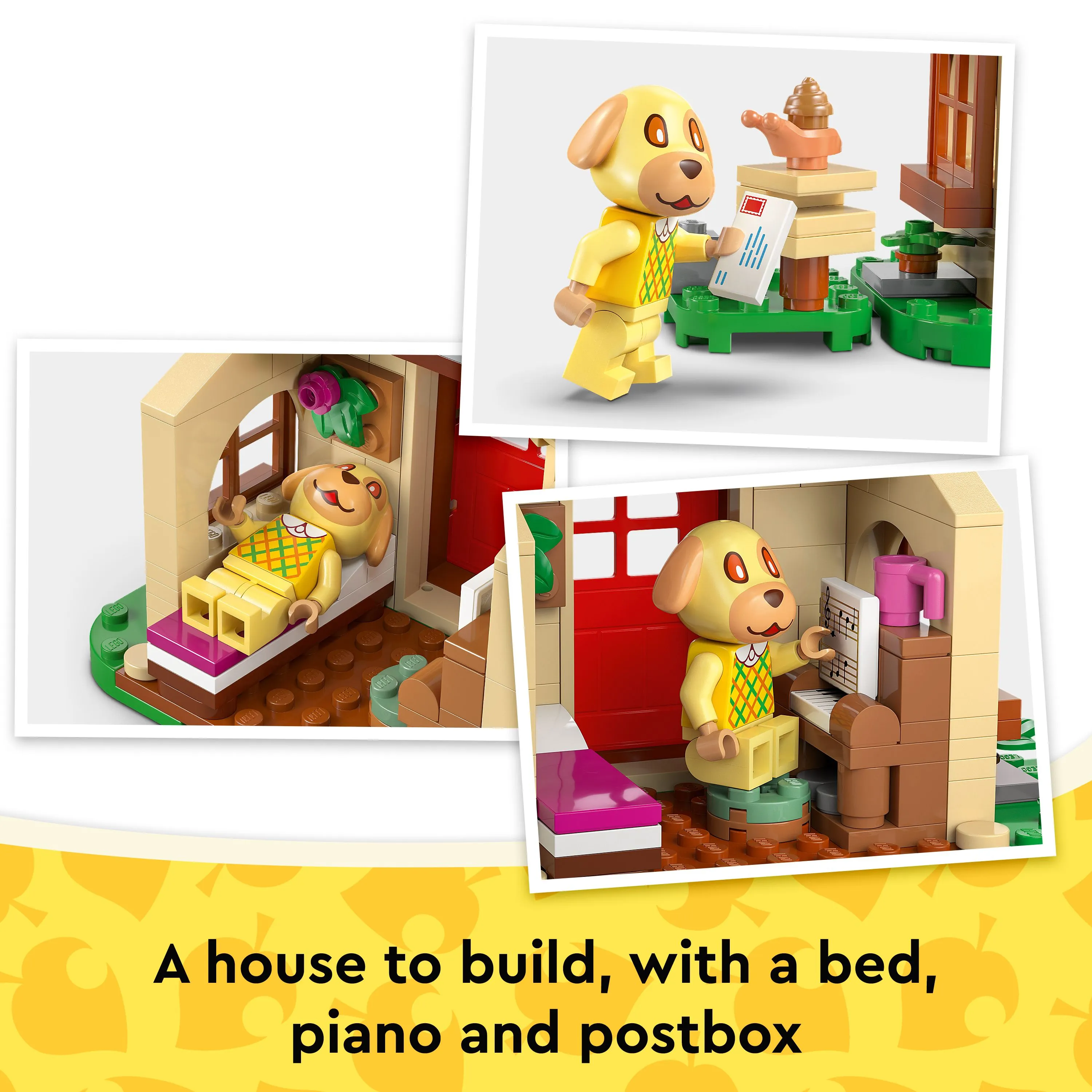 LEGO Animal Crossing Goldie&rsquo;s Cozy House 77058