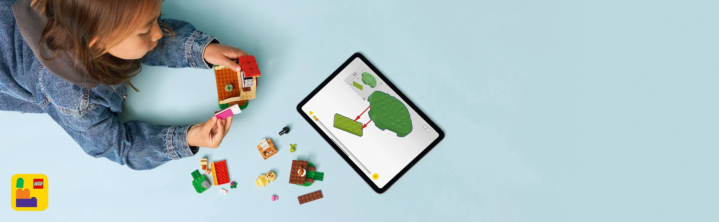 LEGO Animal Crossing Goldie&rsquo;s Cozy House 77058