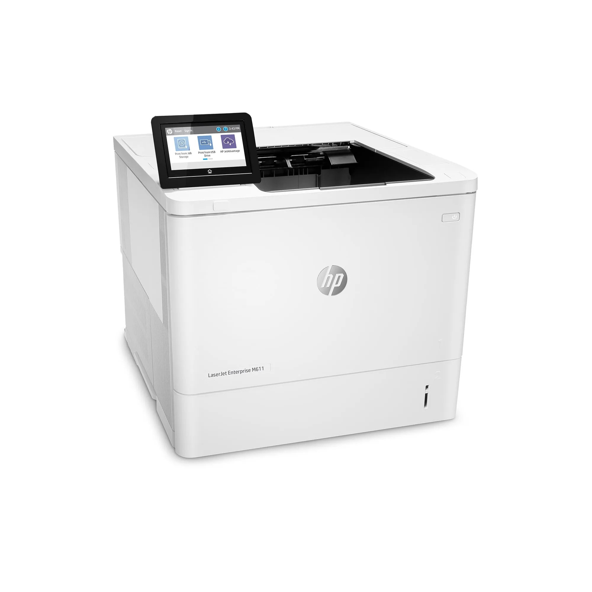 HP LaserJet Enterprise M611dn - Tulostin - yksivärinen - Dupleksi - laser - A4/Legal - 1200 x 1200 pistettä/tuuma - jopa 61 sivua/min - kapasiteetti: 650 arkkia