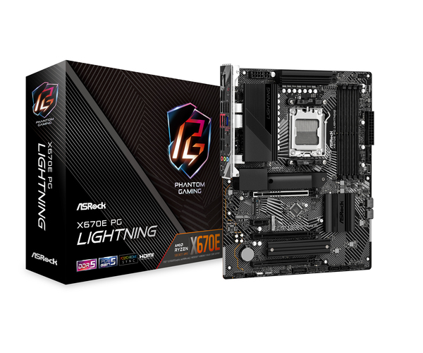 ASRock X670E PG LIGHTNING ATX-emolevy
