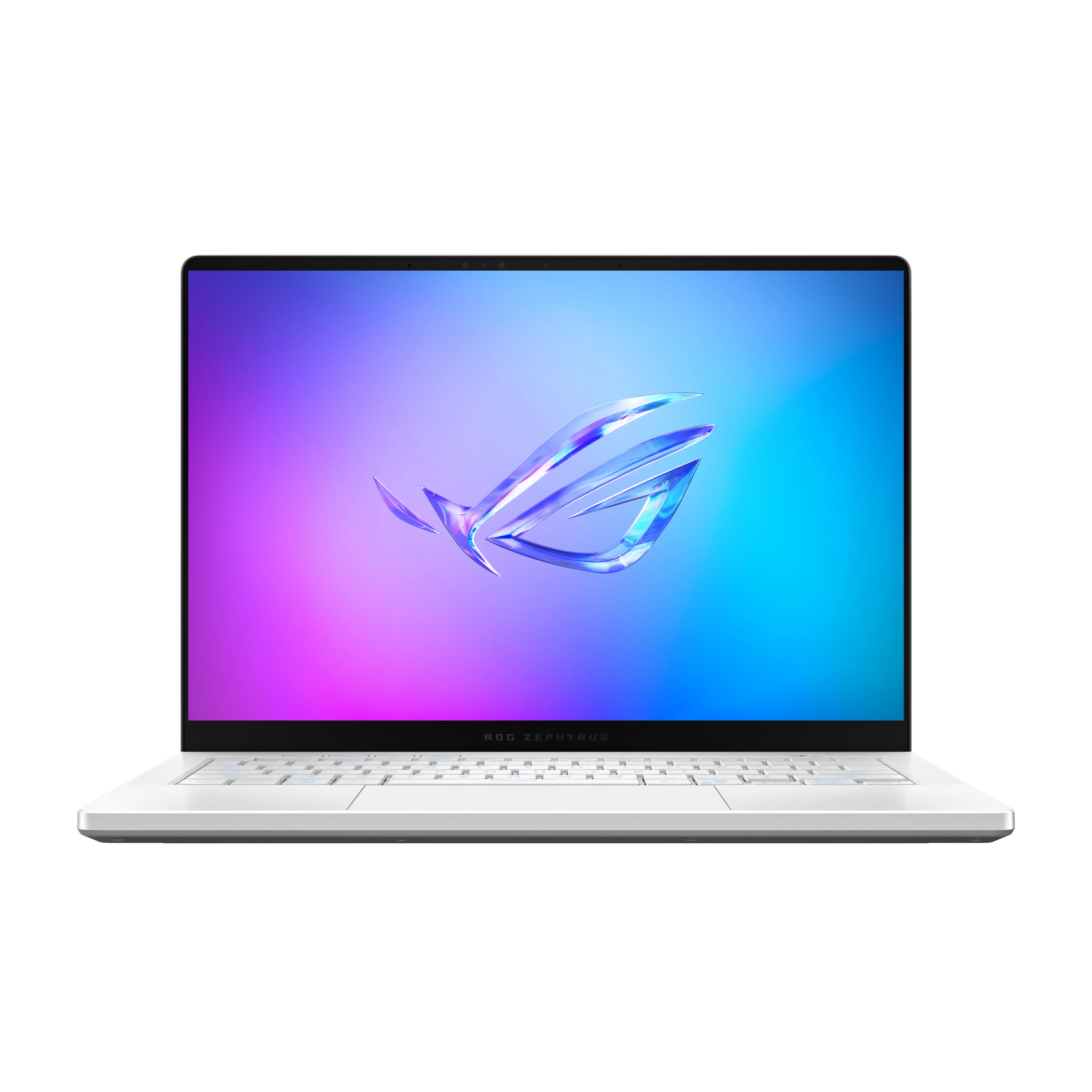 Asus ROG Zephyrus G 14" AMD 9 HX 370, 64 GB, 2 TB SSD, NVIDIA GeForce RTX 5070 Ti, Win 11 Home - gaming bärbar, Vit
