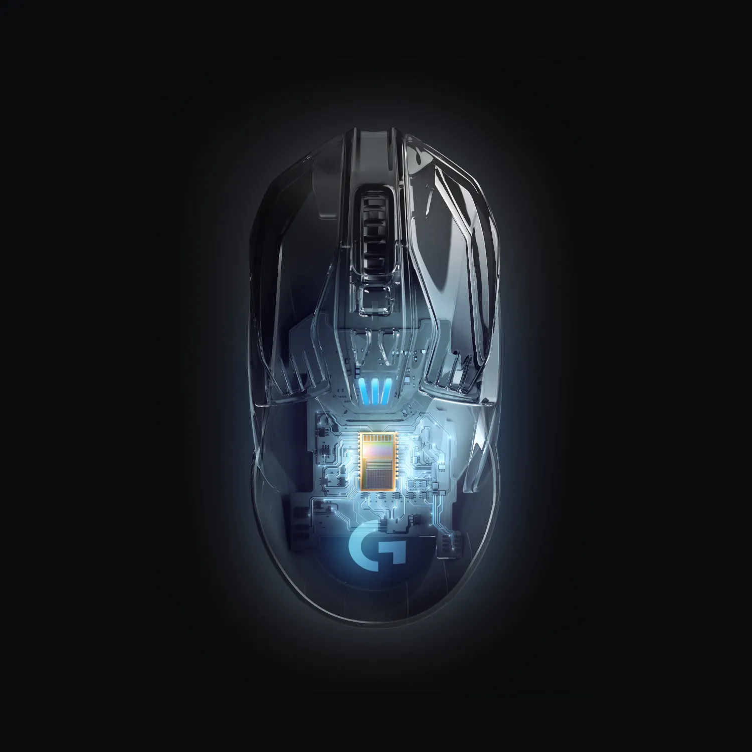 Logitech G903 Lightspeed RGB -pelihiiri, Musta