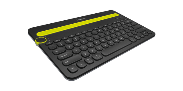 Logitech Multi-Device K480 - tr&aring;dl&ouml;s tangentbord, svart