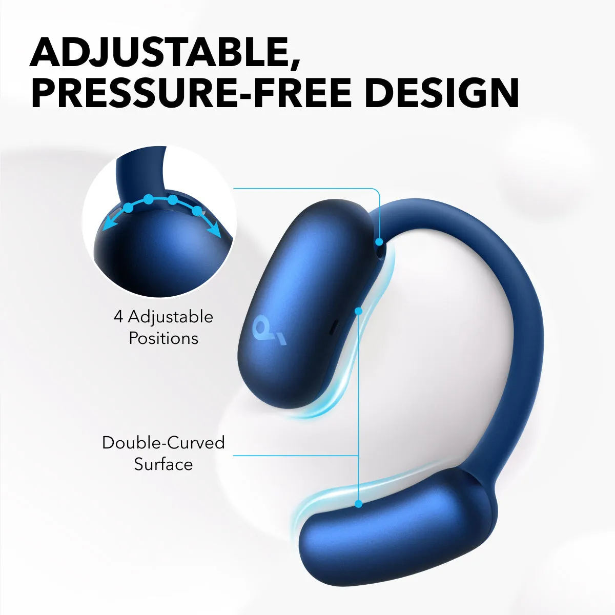Anker Soundcore AeroFit 2 - wireless earbuds, Blue