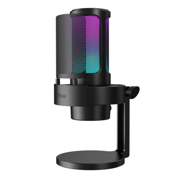 FIFINE AmpliGame A8T, USB, Condenser Microphone, Black