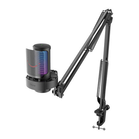 FIFINE AmpliGame A8T, USB, Condenser Microphone, Black