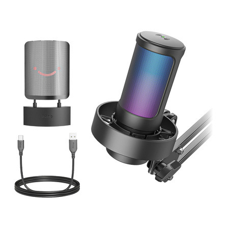 FIFINE AmpliGame A8T, USB, Condenser Microphone, Black