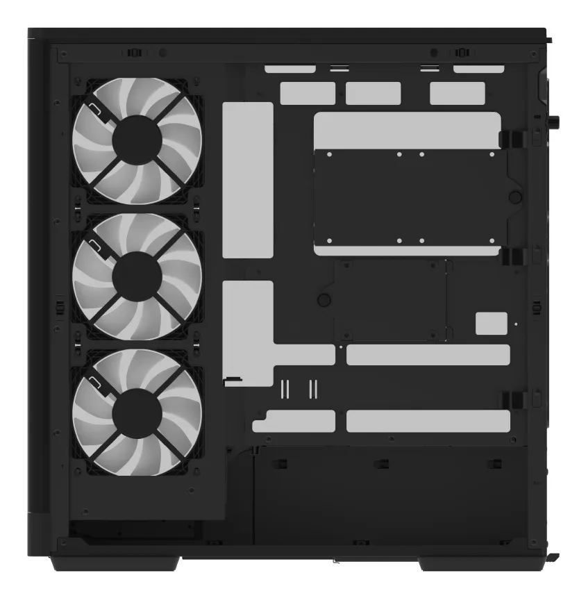 AeroCool P500A Midi-Tower Case with window, Black