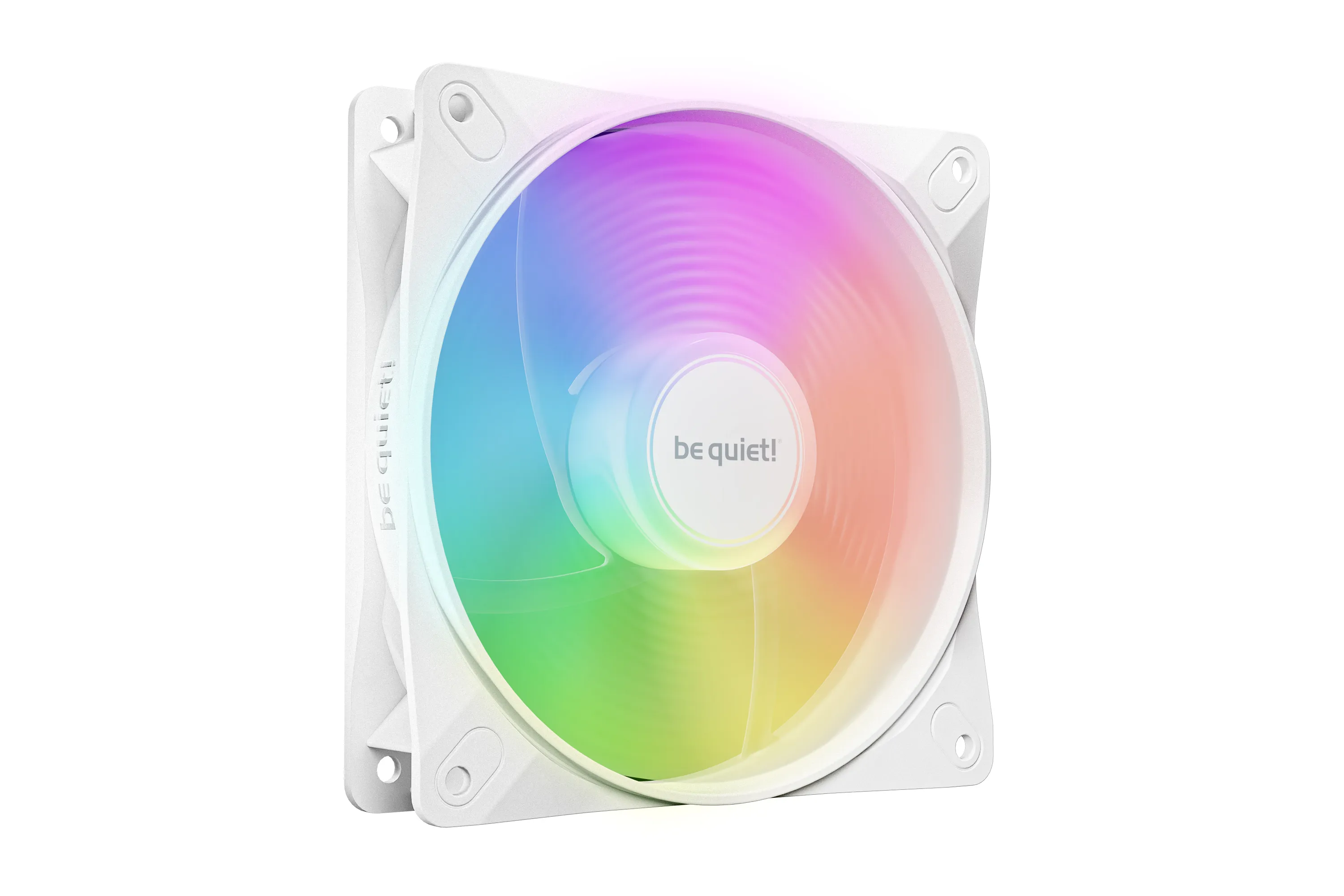 be quiet! LIGHT WINGS LX Reverse PWM ARGB Fan, 120mm, White