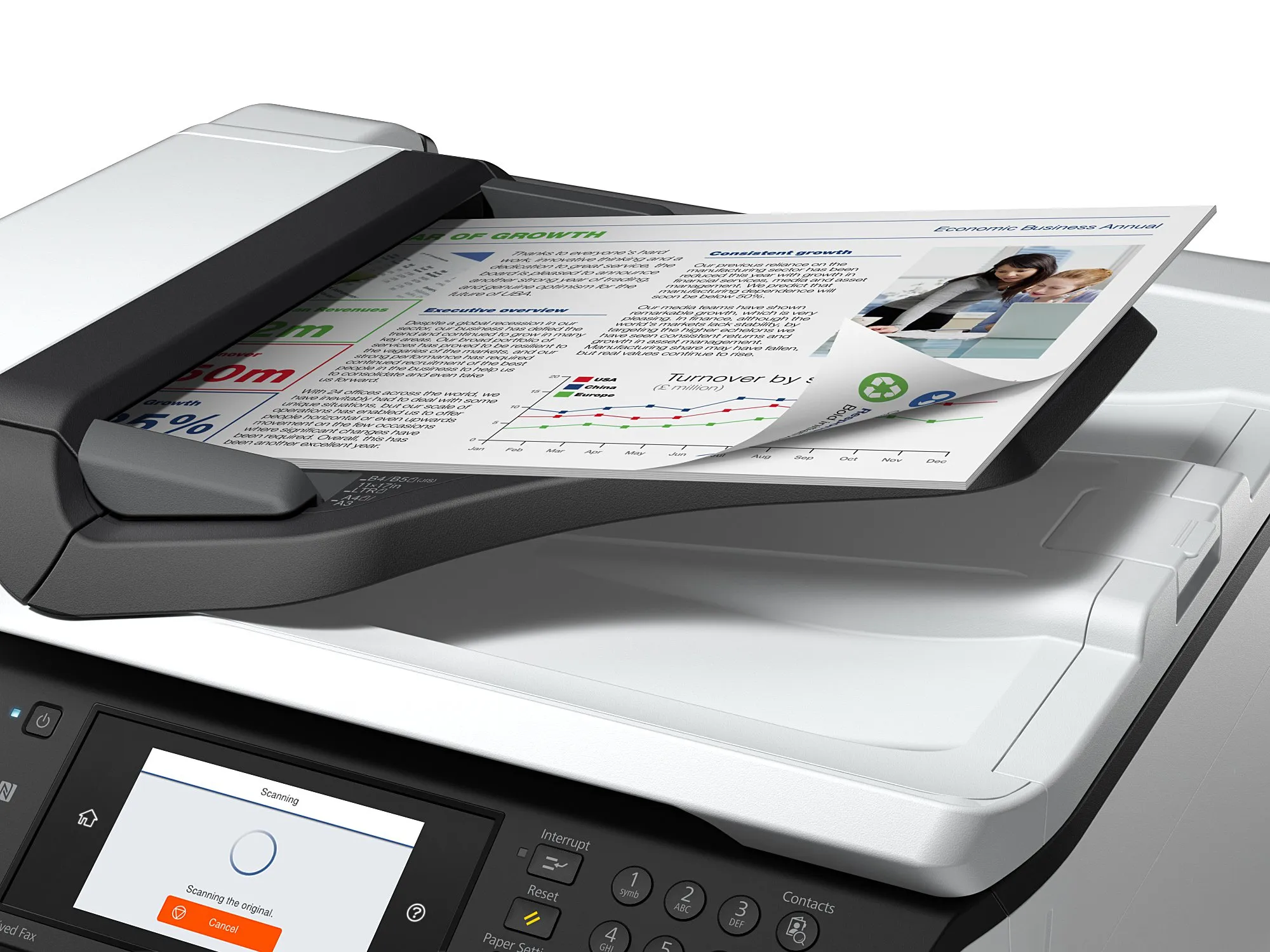 Epson WorkForce Pro WF-C8690DWF Duplex, LAN/Wi-Fi, A3 -v&auml;rimustesuihkutulostin