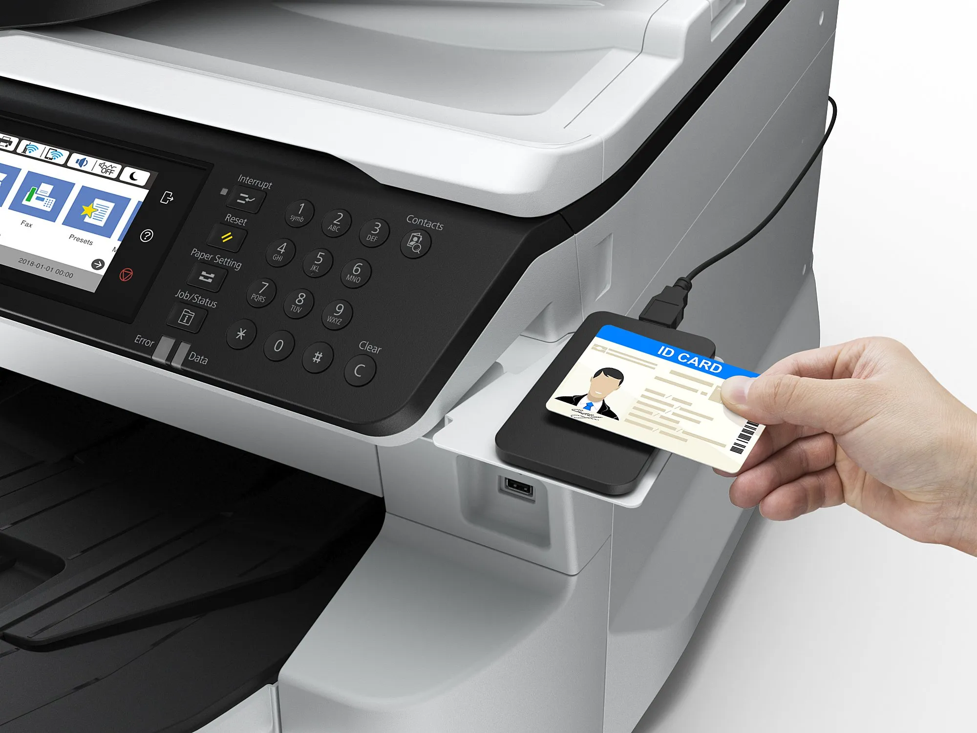 Epson WorkForce Pro WF-C8690DWF Duplex, LAN/Wi-Fi, A3 -v&auml;rimustesuihkutulostin