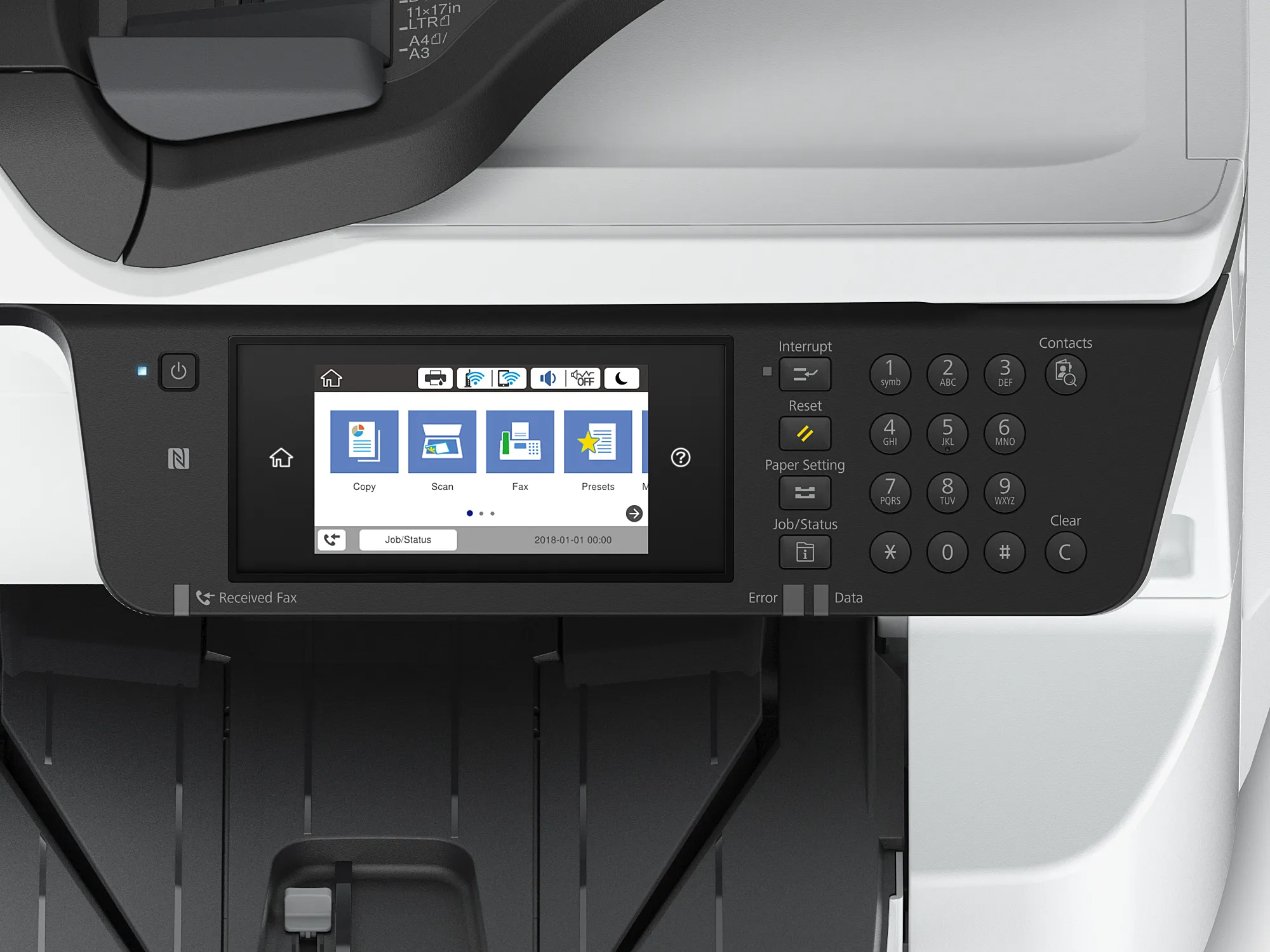 Epson WorkForce Pro WF-C8690DWF Duplex, LAN/Wi-Fi, A3 -v&auml;rimustesuihkutulostin