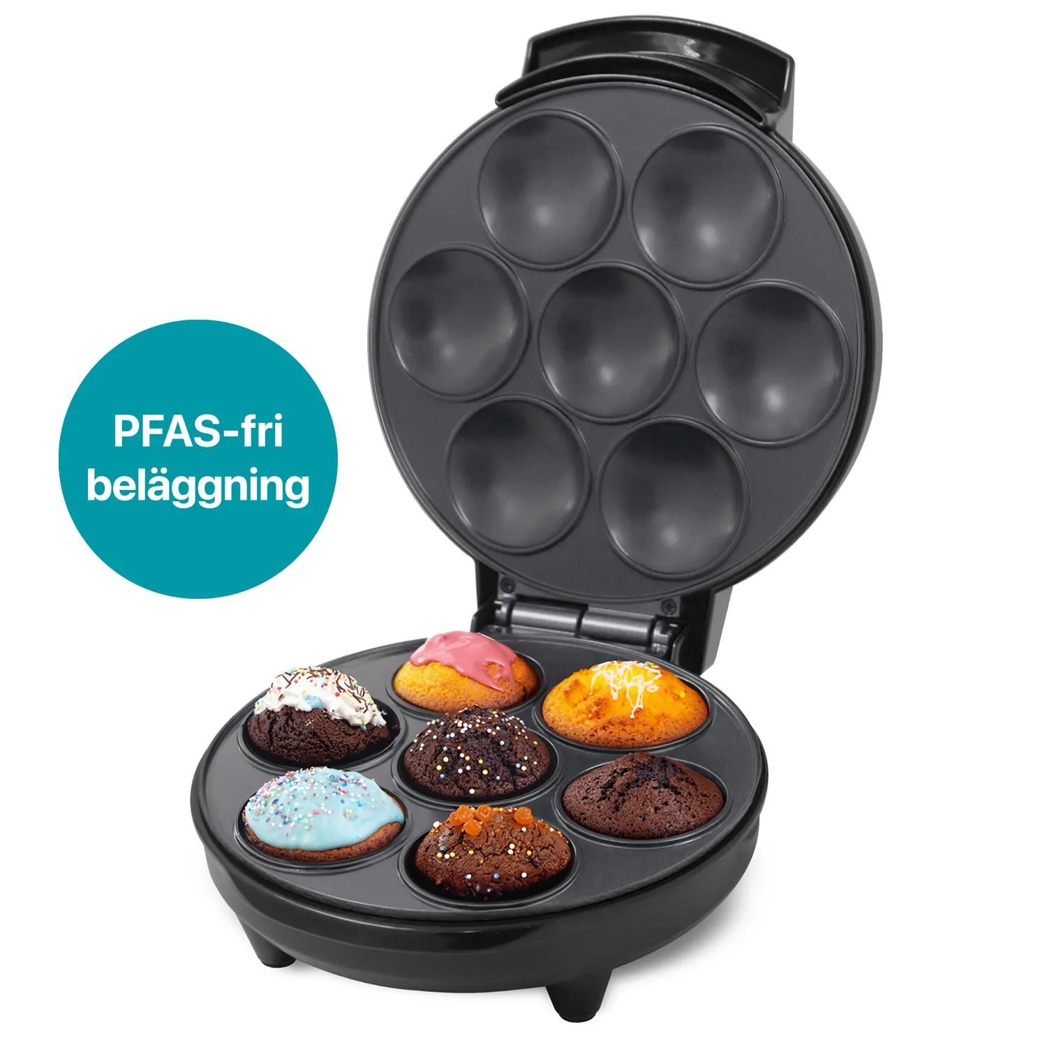Champion MM400 700W - muffinssikone, 7 kpl