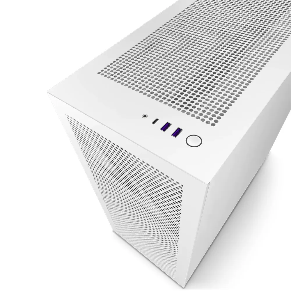 NZXT H7 Flow - Mid Tower case, window, White