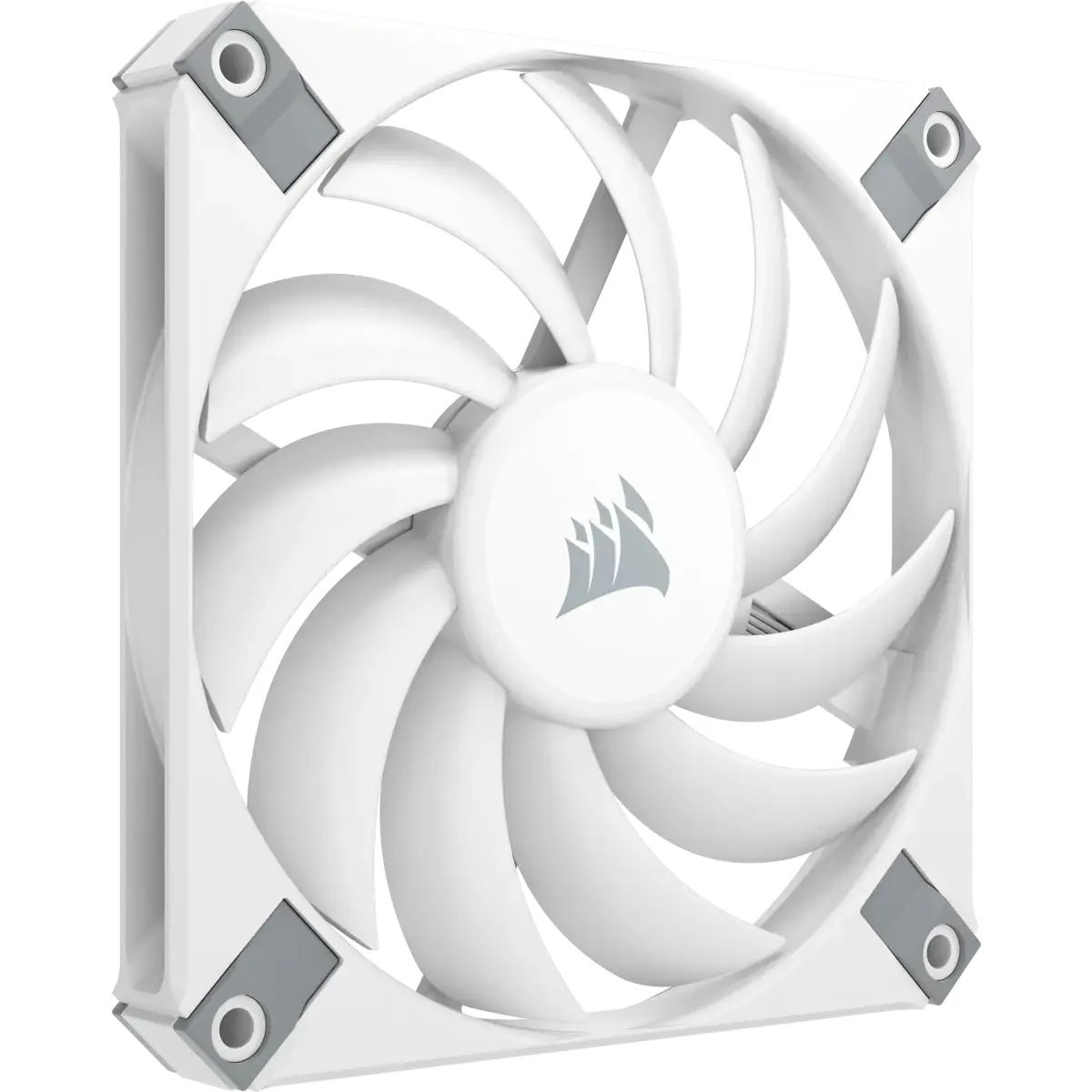 Corsair AF120 Slim White, 120mm, PWM -Case fan, White