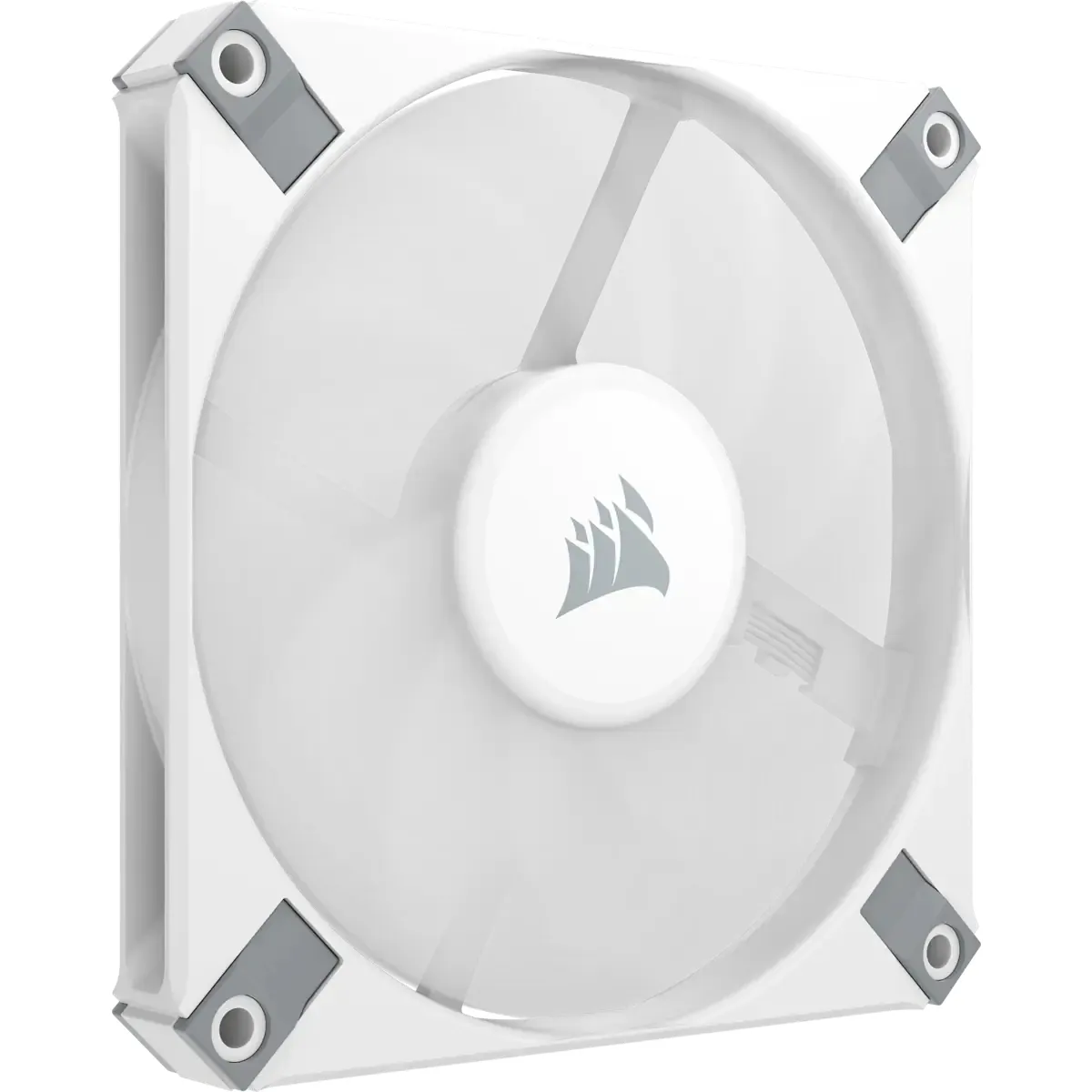 Corsair AF120 Slim White, 120mm, PWM -Case fan, White