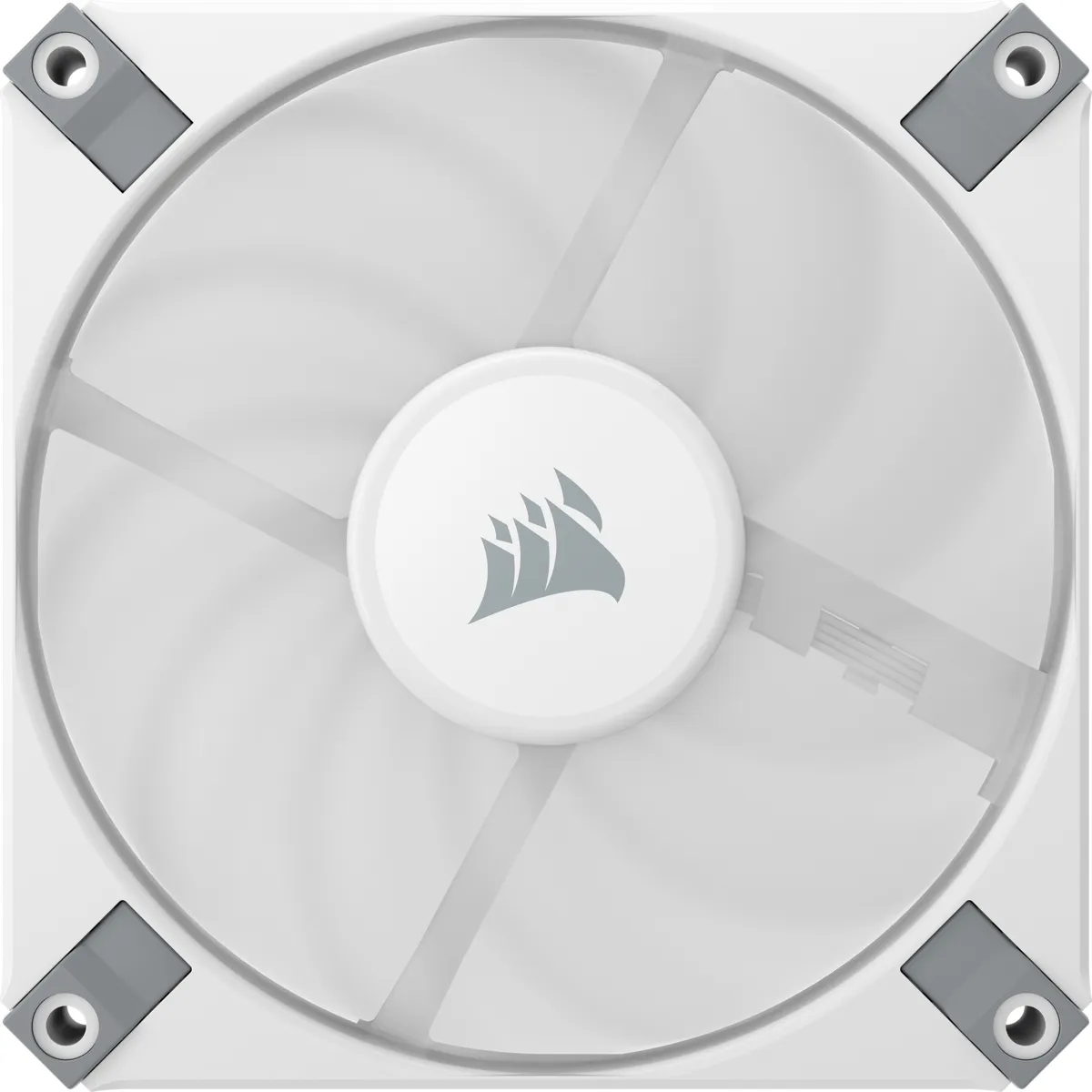 Corsair AF120 Slim White, 120mm, PWM -Case fan, White