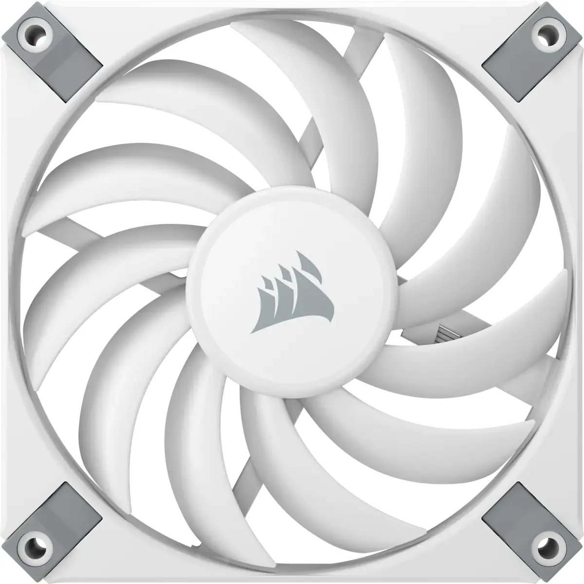 Corsair AF120 Slim White, 120mm, PWM -Case fan, White