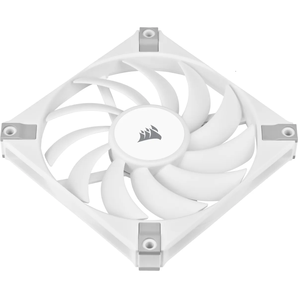 Corsair AF120 Slim White, 120mm, PWM -Case fan, White
