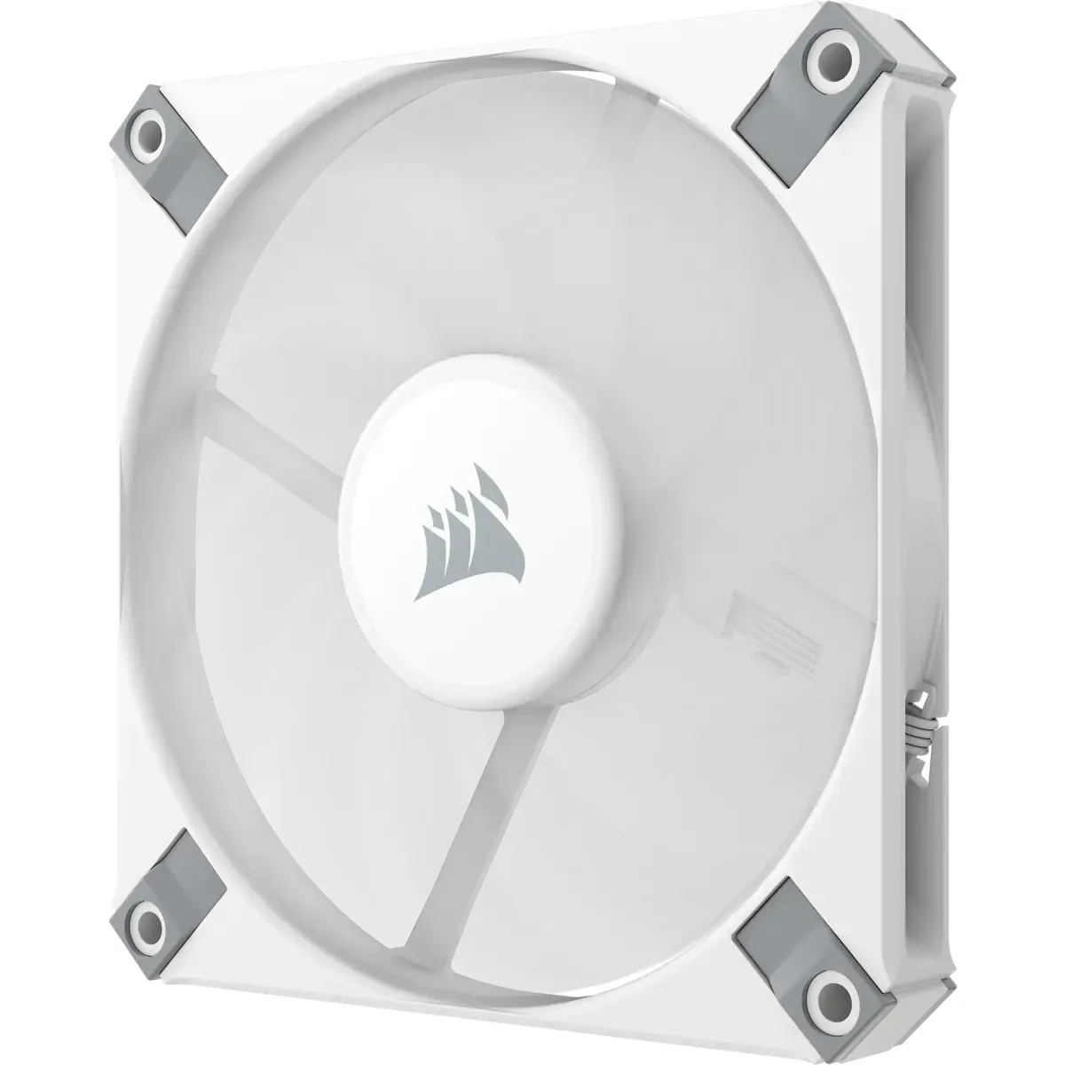 Corsair AF120 Slim White, 120mm, PWM -Case fan, White