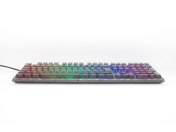 Ducky One 3 Aura Black Fullsize Cherry Silent Red RGB - gaming keyboard