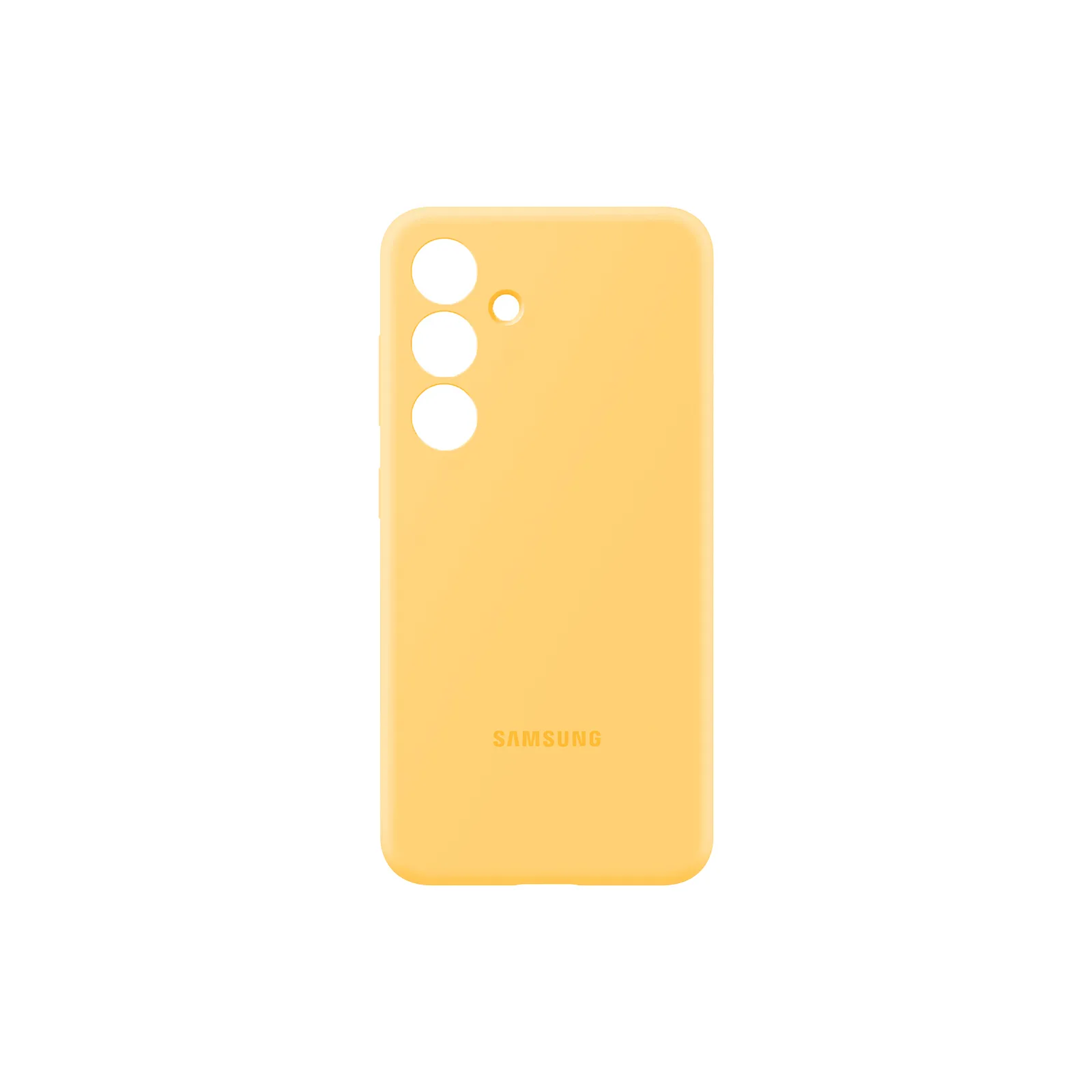 Samsung Silicone Case, Galaxy S24 -suojakuori, Keltainen