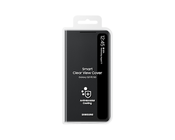 SAMSUNG SMART CLEAR VIEW COVER BLACK S21 FE
