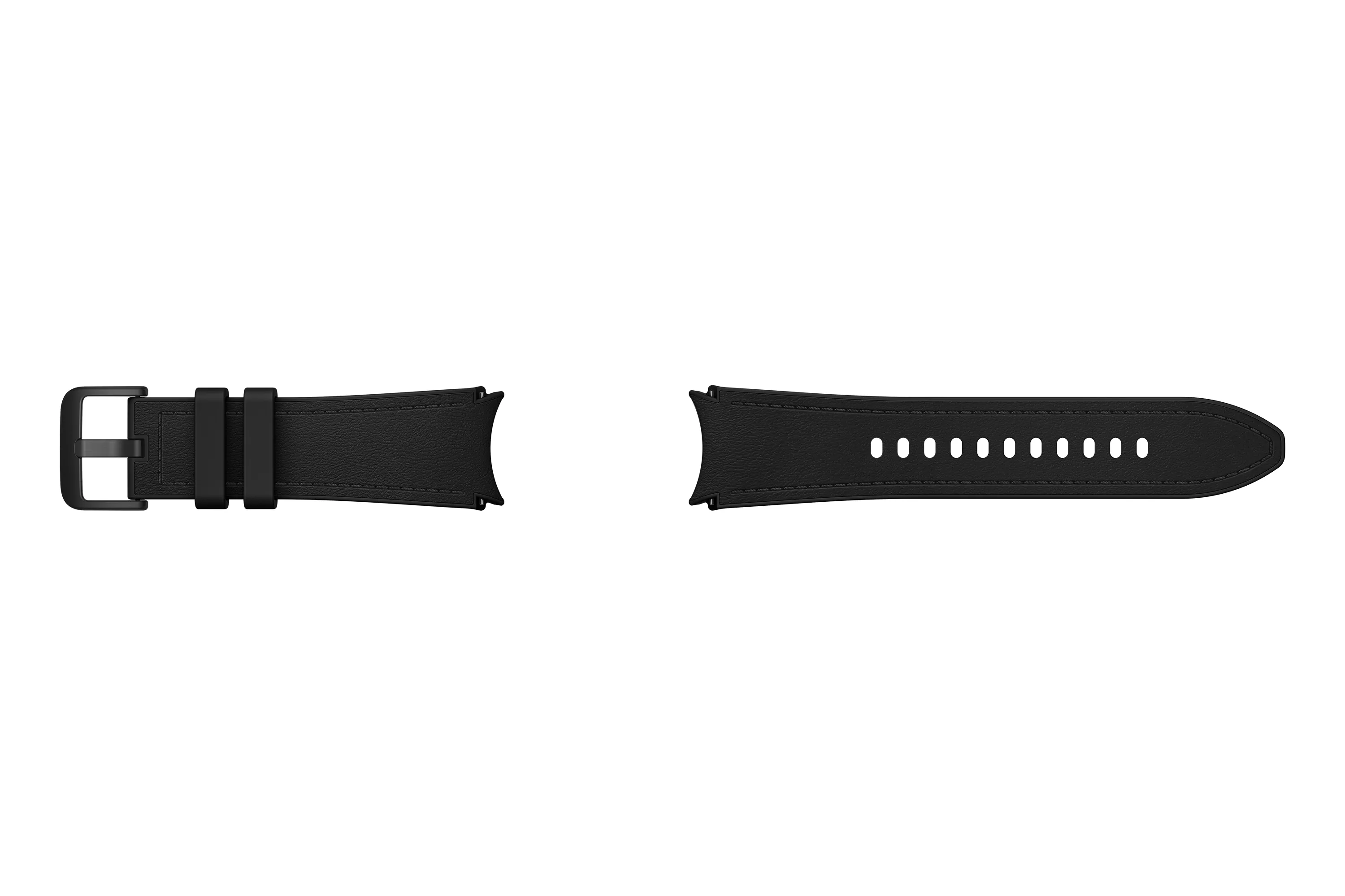 Samsung Watch Hybr.Leath.Band S/M Black