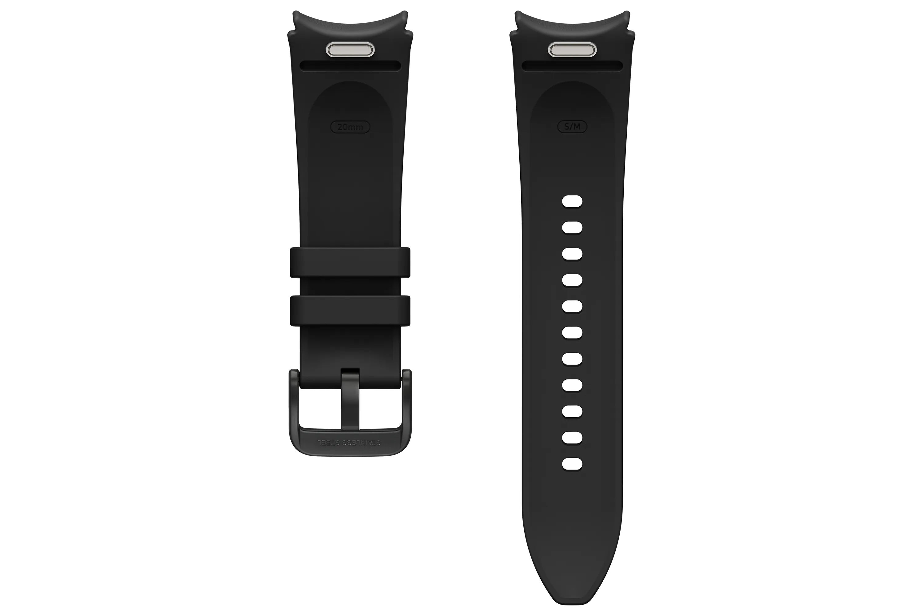 Samsung Watch Hybr.Leath.Band S/M Black