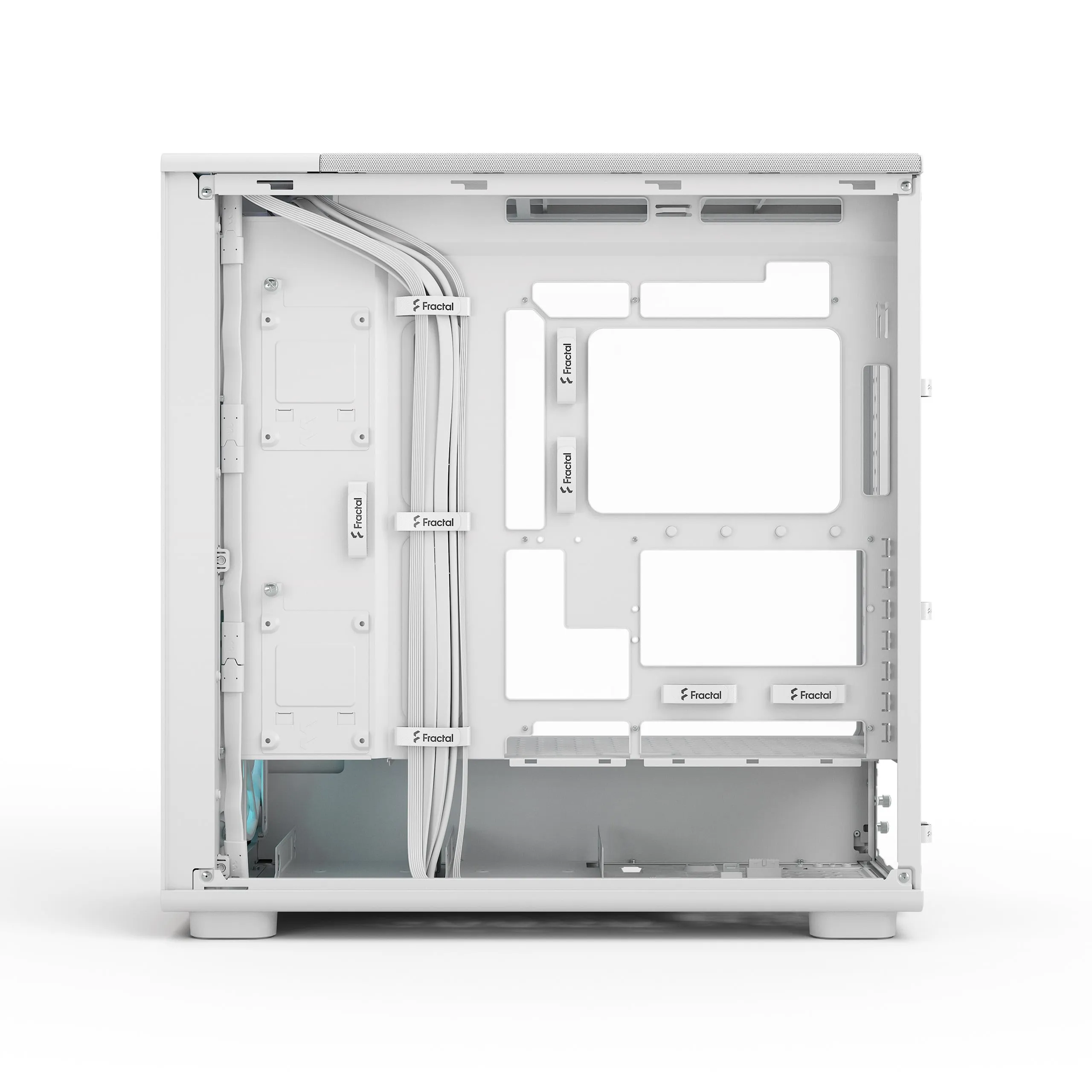 Fractal Design Epoch XL Full-Tower Case with RGB lighting and clear window, White