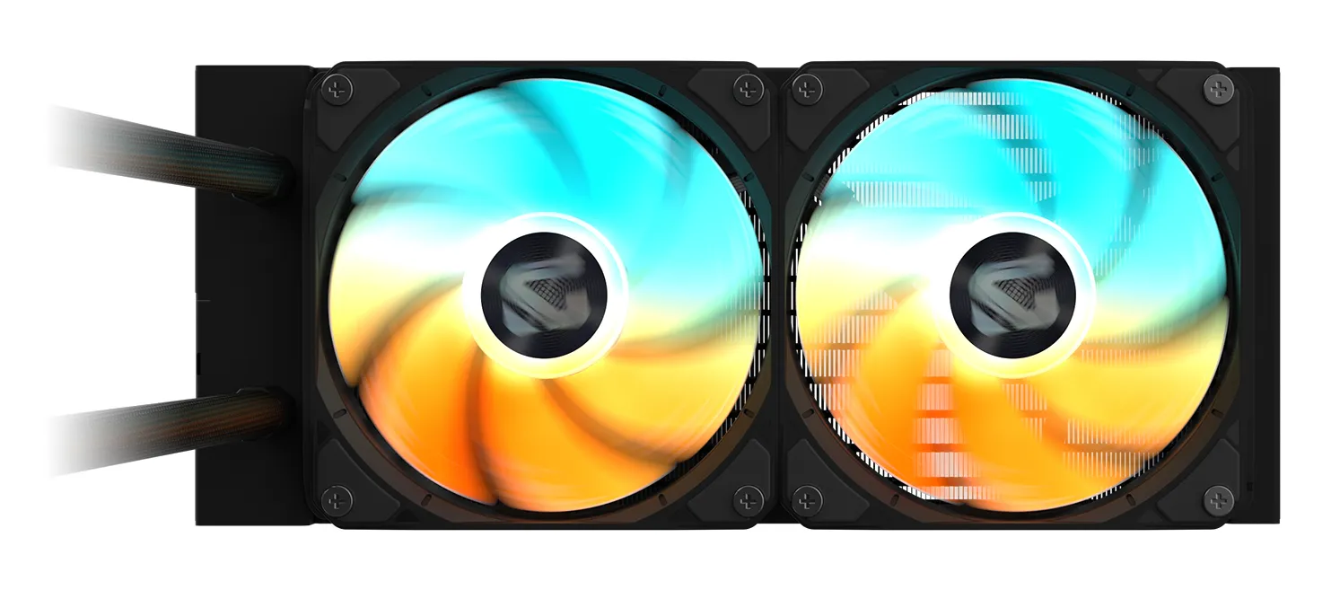 GIGABYTE GAMING 240mm ARGB v&auml;tskekylare, svart