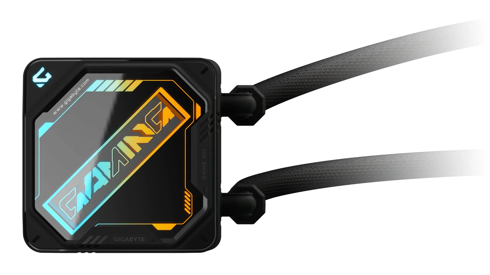 GIGABYTE GAMING 240mm ARGB v&auml;tskekylare, svart