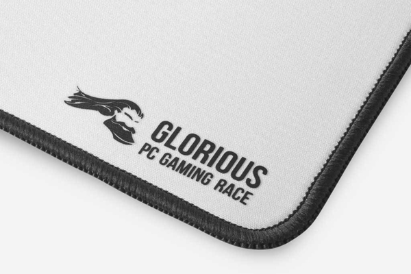 Glorious PC Gaming Race GW-P XL Extended Gaming Mousepad, 610x360 mm, White