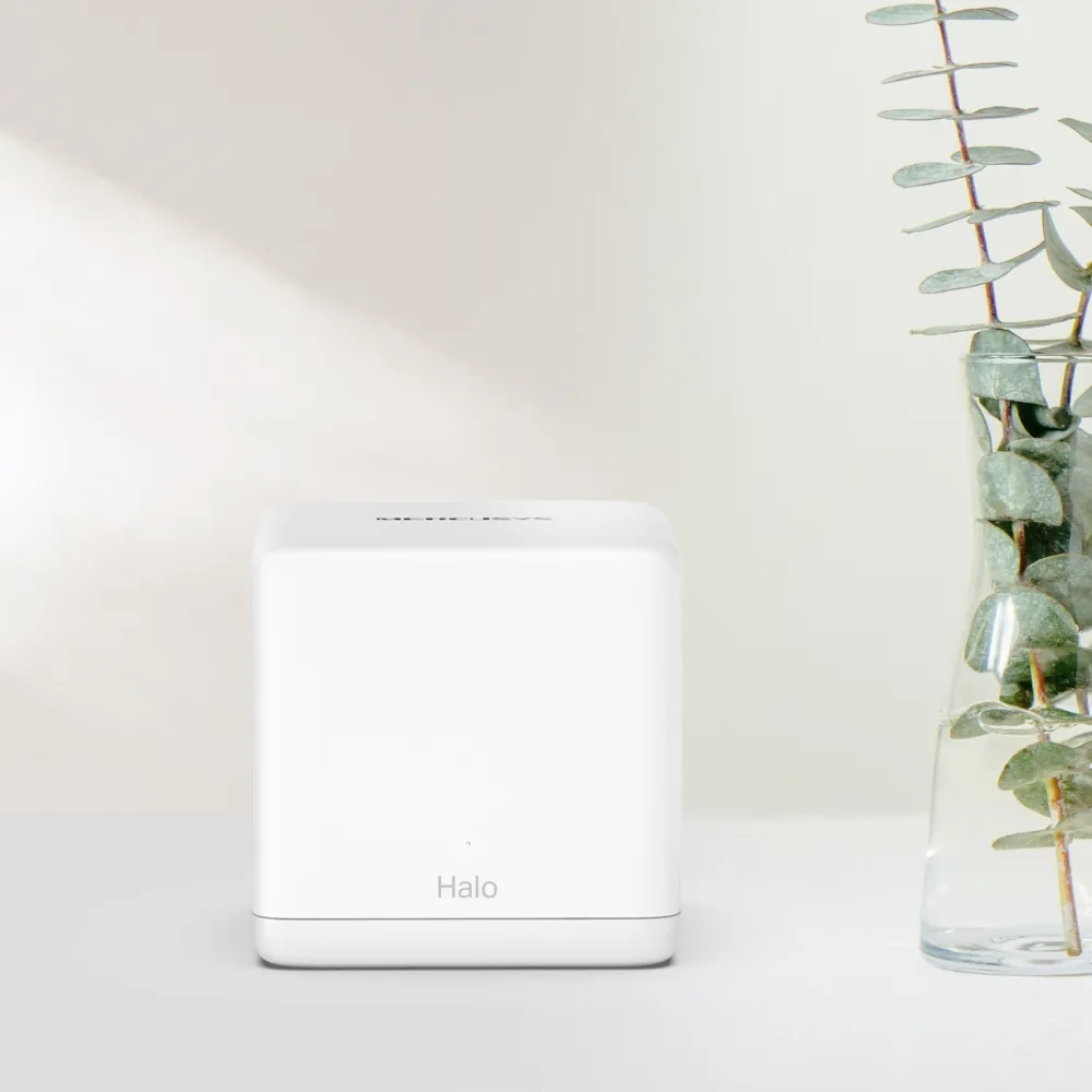 Mercusys Halo H60X Mesh WiFi System, Wi-Fi 6, AX1500, Dual-band, 2 pcs, White