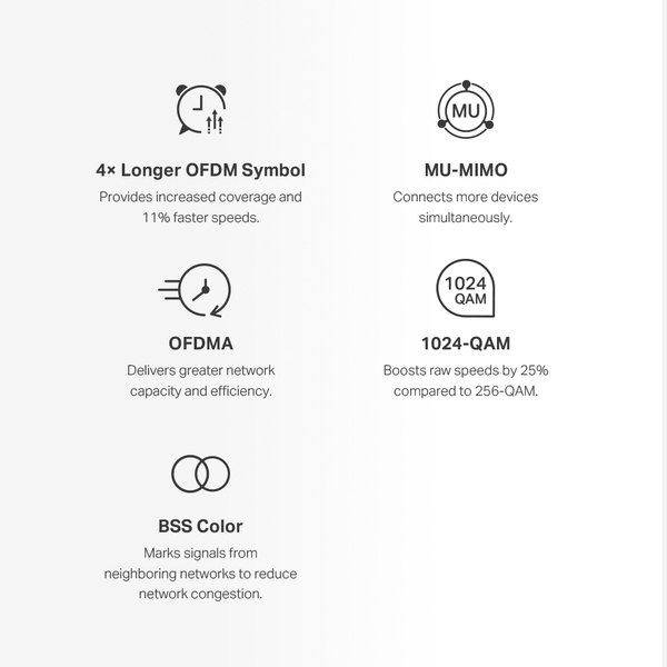 Mercusys Halo H60X AX1500 Whole Home Mesh WiFi 6 -järjestelmä, 2kpl