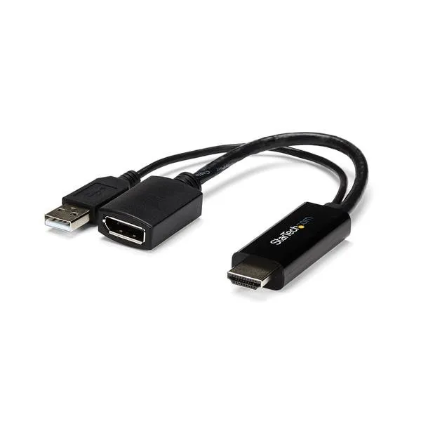 Startech  HDMI – DisplayPort -adapteri, Musta