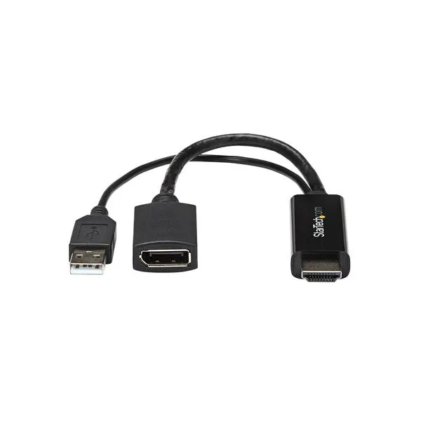 Startech  HDMI – DisplayPort -adapteri, Musta