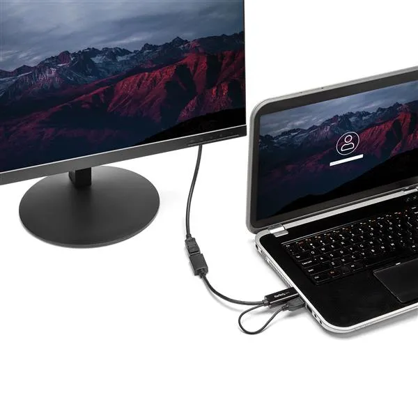 Startech  HDMI – DisplayPort -adapteri, Musta