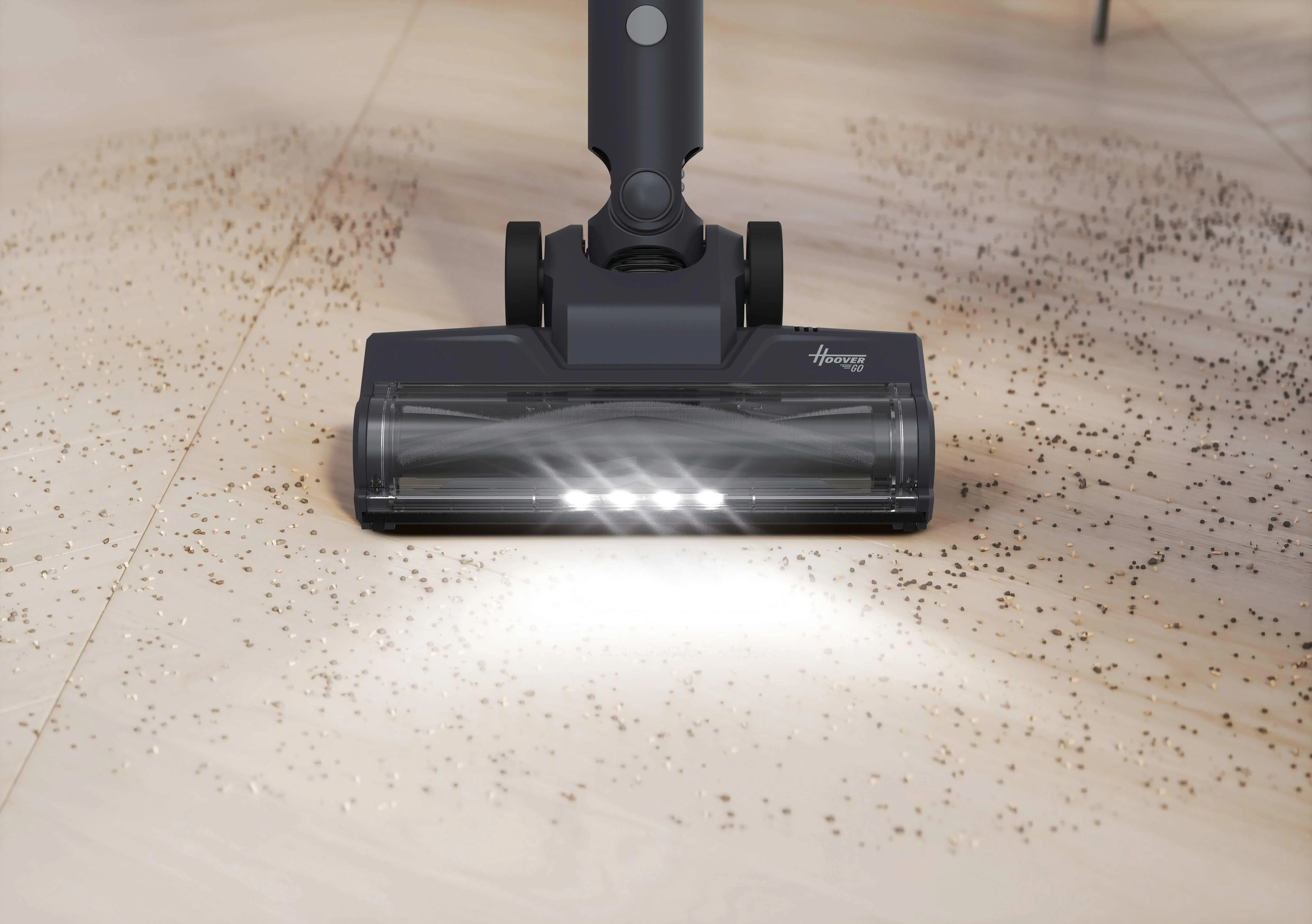 Hoover Go Pet HFG10P 011 0.55L 200W Stick vacuum cleaner, Blue, Grey
